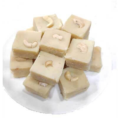 khoya Kaju Barfi